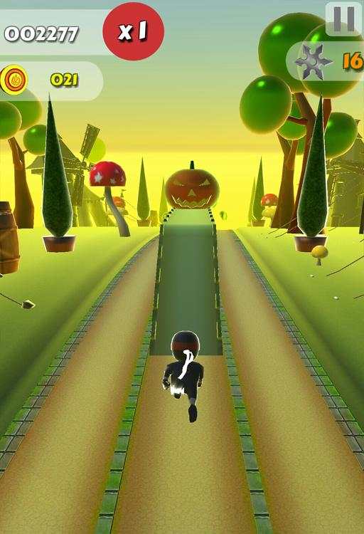 NINJA RUNS SubwaySURFERS screenshot 5