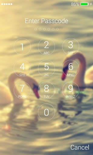 Swans Lock Screen screenshot 6