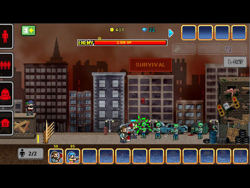 100 DAYS Zombie Invasion screenshot 15
