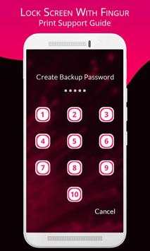 Lock Screen With Finger Print Support Guide screenshot 5