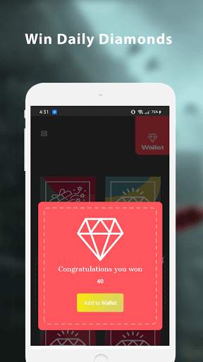 Free 4K Mobile Wallpaper– Win Free Diamond Fire🔥 screenshot 1