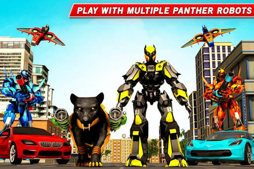 Panther Robot Car Transform screenshot 5