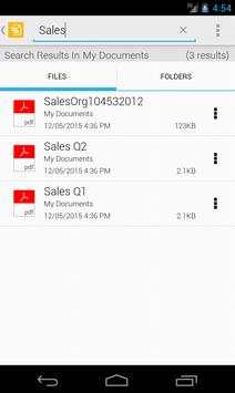 SAP Mobile Documents screenshot 3