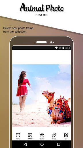 Animal Photo Frame App screenshot 1