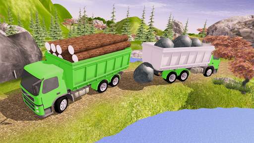 Offroad Cargo Truck Transport Simulator screenshot 1