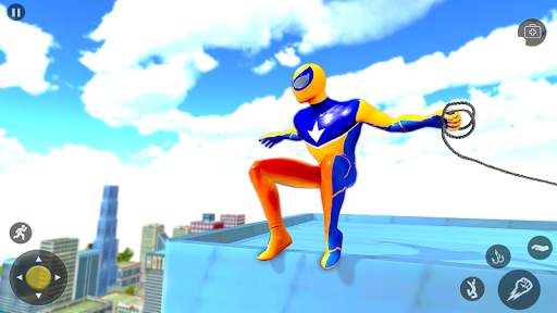 Spider Hero Gangster Game - Crime City Rope Hero screenshot 3