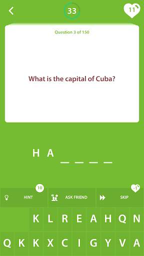 World Geography Quiz screenshot 2