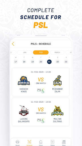 Official Peshawar Zalmi PSL Live Cricket Streaming screenshot 5