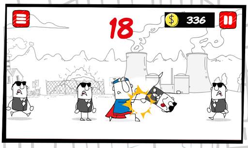 Super Heroes - Funny Fighting Game screenshot 2