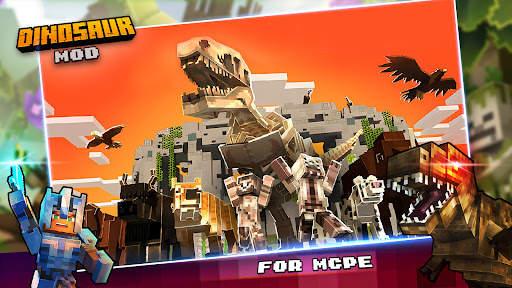 Dinosaur Jurassic Mod Craft screenshot 3