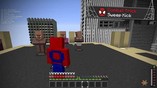 SpiderMan Mod for Minecraft screenshot 5