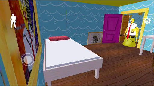 Sponge granny and baldi teacher chapter II horror screenshot 3