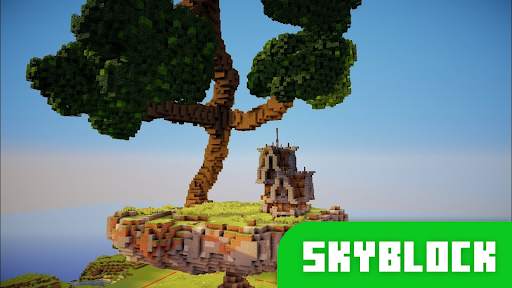 Skyblock maps for minecraft screenshot 1