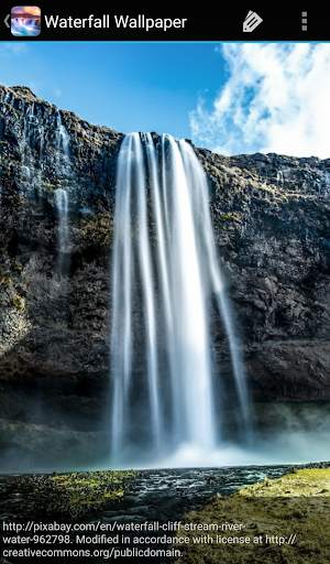 Waterfall Wallpaper screenshot 3
