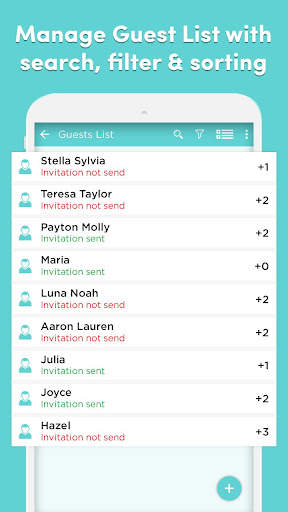 Event Planner - Guests, Todo screenshot 4