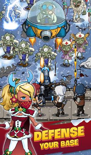 Zombie War Idle Defense Game screenshot 3