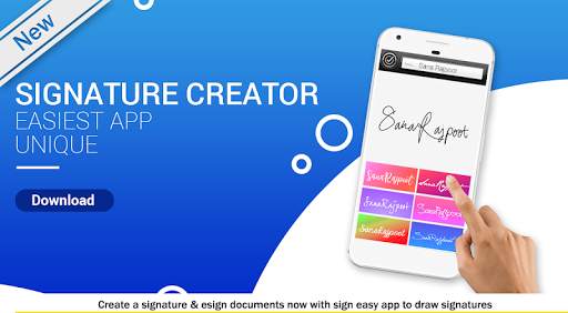 Signature Creator - Signature Maker - E Sign screenshot 1