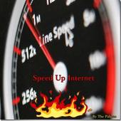 Speed up internet icon
