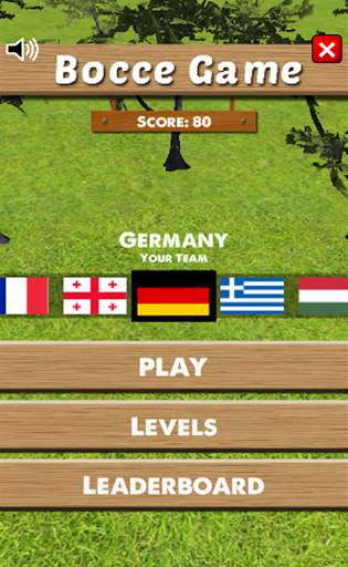 Bocce Game screenshot 1