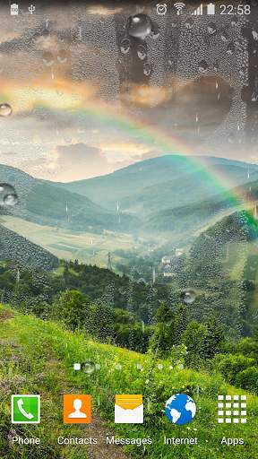 Rainbow Live Wallpaper screenshot 3