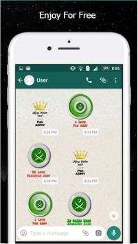 Pakistan Army Stickers For WhatsApp screenshot 4