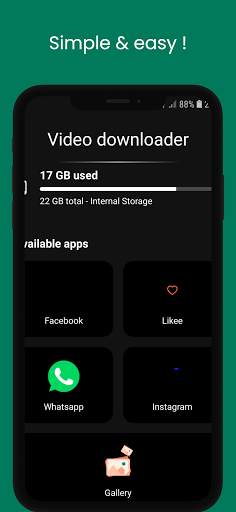 Keepvid app - social media downloader screenshot 2