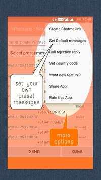 Unsaved Contacts whatsapp : without saving number screenshot 3