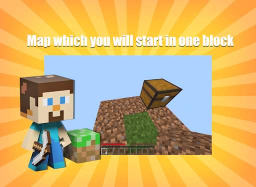 One Block Survival Map for Minecraft screenshot 2