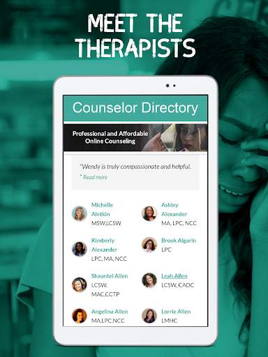 Online Therapy: Chat with a Live Therapist screenshot 15