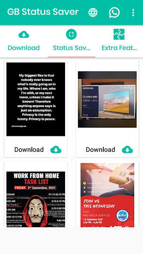 GB Whats Status Downloader screenshot 4