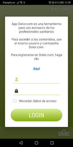 App Dolor.com screenshot 5