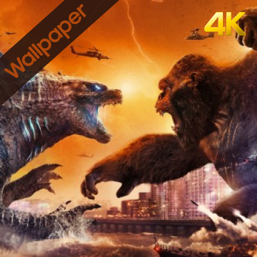 Godzilla VS Kong 2021 Wallpaper HD icon