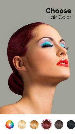 Hair Color Changer 3 تصوير الشاشة