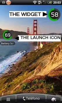 Battery Solo Widget 6 تصوير الشاشة