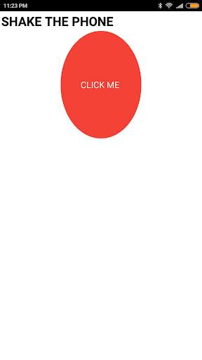 shake the phone FLASHLIGHT screenshot 1