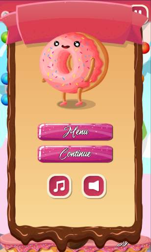 Bubbles shooter game Funny Donut screenshot 6