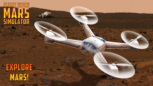Flight Drone Mars Simulator screenshot 1