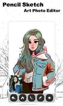 Pencil Sketch Art Photo Editor 3 تصوير الشاشة
