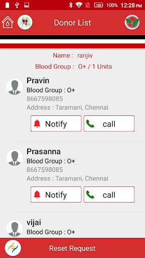 RR - Blood Donation App screenshot 7