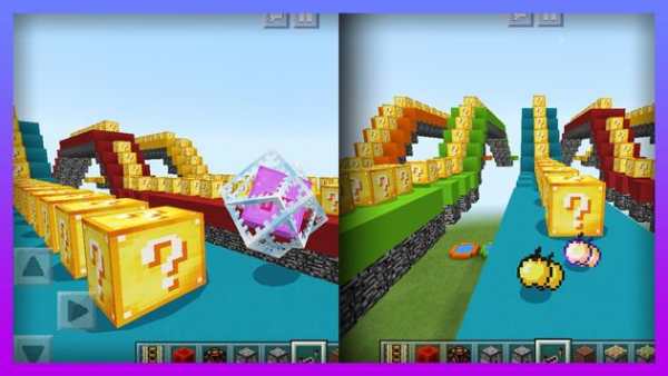 New Lucky Block Fast Race. Map for MCPE screenshot 2