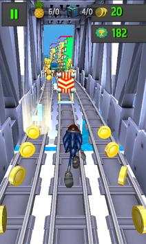 Super subway sonic hero dash 3d rush run screenshot 2