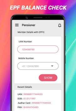 EPF Balance: PF Balance, EPF Passbook, UAN App screenshot 6