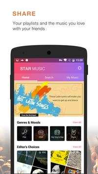 Star Music - YouTube Player screenshot 1
