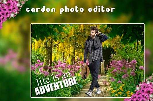 Garden Photo Editor screenshot 4