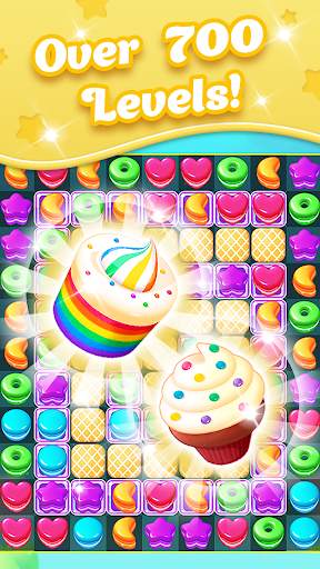 Fruit Candy Blast Match 3 Game: Sweet Cookie Mania screenshot 2