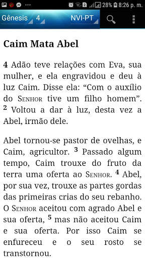 Santa Bíblia Nova Versão Internacional screenshot 6