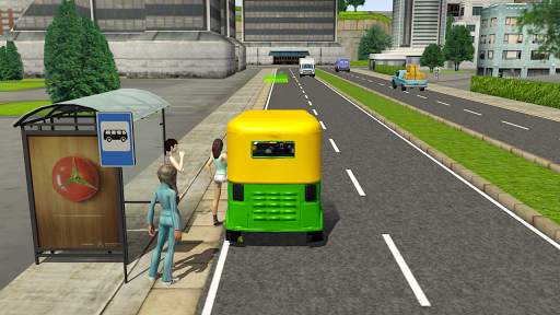 Tuk Tuk Rickshaw City Driving Simulator 2020 screenshot 2