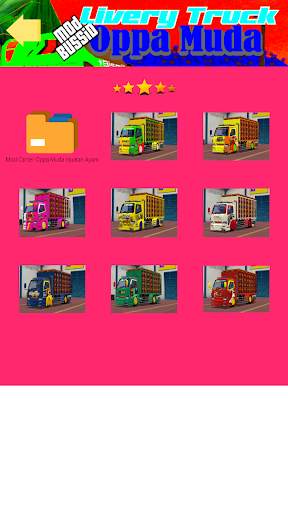 Download Mod Truk Oppa Muda Bussid Terpal Segitiga screenshot 8