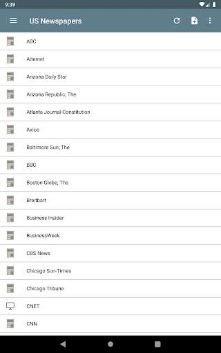 US Newspapers screenshot 9