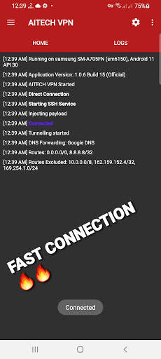 AITECH VPN - (SSH/Proxy/SSL) VPN screenshot 3
